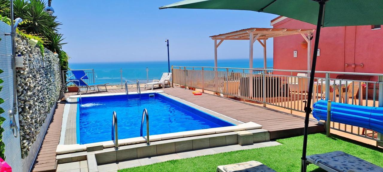 فيلا La Terrazza Sul Mare Di Bellavista بورتو إمبيدوكْلي المظهر الخارجي الصورة